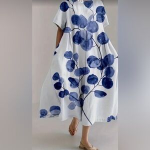 Floral summer dress.